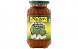 Mother's Recipe Andhra Avakaya Pickle   Glass Bottle  300 grams